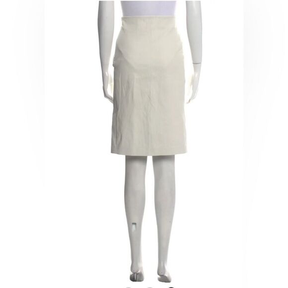 DVF leather pencil Skirt size 2 - Picture 2 of 5